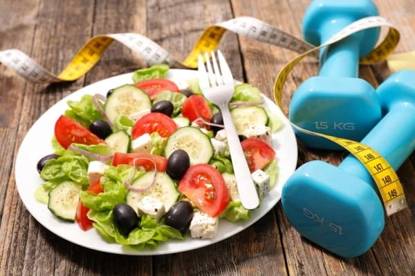 Example of good diet and exercise Burley