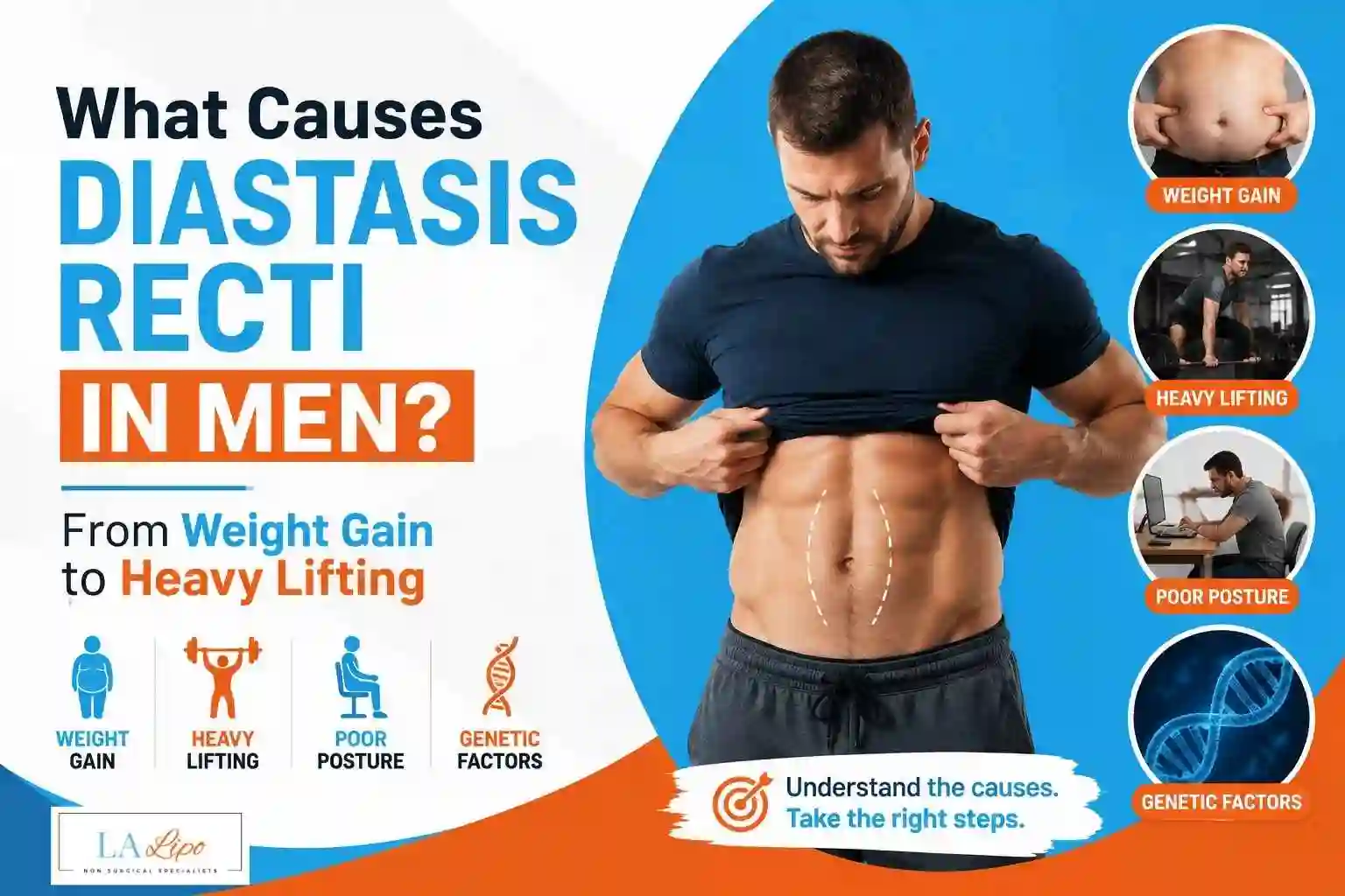 What Causes Diastasis Recti in Men? From Weight Gain to Heavy Lifting Burley